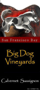 Big Dog Vineyards Estate Cabernet Sauvignon 2009 Front Label