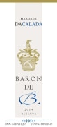 Herdade da Calada Baron de B Reserva Branco 2014 Front Label