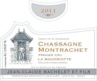 Jean-Claude Bachelet Chassagne Montrachet La Boudriotte Premier Cru 2011 Front Label