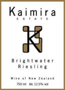 Kaimira Estate Wines Nelson Brightwater Riesling 2008 Front Label