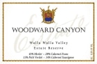 Woodward Canyon Estate Reserve Red 2010 Front Label