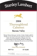 Lambert Estate Thoroughbred Cabernet Sauvignon 2004 Front Label