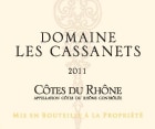 Le Cellier des Princes Cotes du Rhone Domaine les Cassanets 2011 Front Label