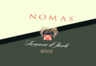 Lomazzi & Sarli Puglia Nomas 2003 Front Label