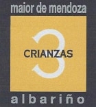 Maior de Mendoza 3 Crianzas Albarino 2012 Front Label