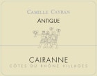 Maison Camille Cayran Cairanne Cotes du Rhone Villages Antique 2007 Front Label