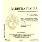 Conterno Fantino Vignota Barbera d'Alba 2014 Front Label