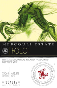 Mercouri Estate Peloponnese Foloi White 2014 Front Label