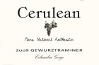 Cerulean Skies Wine Gewurztraminer 2009 Front Label