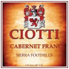 Ciotti Cellars Cabernet Franc 2013 Front Label