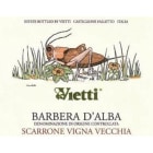 Vietti Barbera d'Alba Scarrone Vigna Vecchia 2015 Front Label