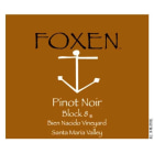 Foxen Bien Nacido Block 8 Pinot Noir 2014 Front Label