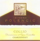 Polencic Isidoro Collio Chardonnay 2015 Front Label