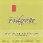 Redgate Wines Sauvignon Blanc Semillon 2009 Front Label