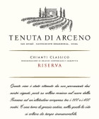 Tenuta di Arceno Chianti Classico Riserva 2008 Front Label