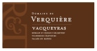 Domaine de Verquiere Vacqueyras 2012 Front Label