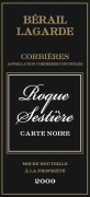 Roque Sestiere Carte Noire Blanc 2009 Front Label