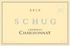 Schug Carneros Chardonnay 2010 Front Label