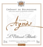 Vitteaut Alberti Cremant de Bourgogne Agnes Blanc de Blancs 2005 Front Label