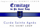 Heritage Du Pic St. Loup Coteaux de Languedoc Cuvee Sainte Agnes Rouge 2012 Front Label