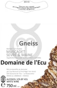 Domaine de l'Ecu Muscadet Sevre et Maine Gneiss 2010 Front Label