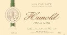 Bruno Hunold Pinot Gris 2011 Front Label