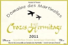 Domaine des Martinelles Croze-Hermitage Blanc 2011 Front Label