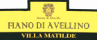 Villa Matilde Fiano di Avellino 2013 Front Label