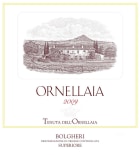 Ornellaia Bolgheri Superiore 2009 Front Label