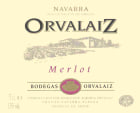 Bodegas Orvalaiz Orvalaiz Merlot 2008 Front Label