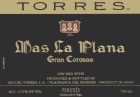 Familia Torres Mas La Plana Gran Coronas Cabernet Sauvignon 2011 Front Label