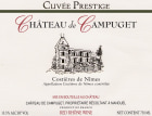 Chateau de Campuget Cuvee Prestige Rouge 2005 Front Label