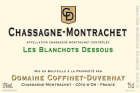 Domaine Coffinet-Duvernay Chassagne-Montrachet Les Blanchots Dessous 2013 Front Label
