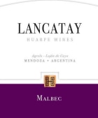 Huarpe Lancatay Malbec 2012 Front Label