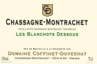 Domaine Coffinet-Duvernay Chassagne-Montrachet Les Blanchots Dessous 2010 Front Label