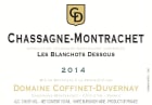 Domaine Coffinet-Duvernay Chassagne-Montrachet Les Blanchots Dessous 2014 Front Label