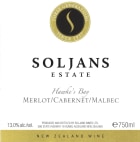 Soljans Estate Winery Merlot Cabernet Malbec 2014 Front Label