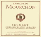 Domaine de Mourchon Cotes du Rhone Villages Seguret Tradition 2001 Front Label