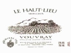 Domaine Huet Le Haut Lieu Moelleux 1989 Front Label