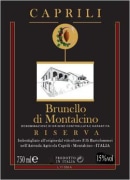 Caprili Brunello di Montalcino Riserva 2006 Front Label