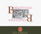 Col d'Orcia Rosso di Montalcino Banditella 2000 Front Label