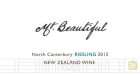 Mt. Beautiful Riesling 2012 Front Label