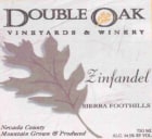 Double Oak Vineyards & Winery Zinfandel 2009 Front Label