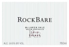 RockBare Shiraz 2010 Front Label