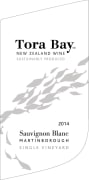 Tora Bay Single Vineyard Sauvignon Blanc 2014 Front Label