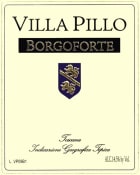 Villa Pillo Toscana Borgoforte 2012 Front Label