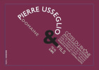Domaine Pierre Usseglio et Fils Cotes du Rhone 2015 Front Label