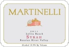 Martinelli Lolita Ranch Syrah 2011 Front Label