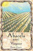 Abacela Viognier 2007 Front Label