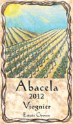 Abacela Viognier 2012 Front Label